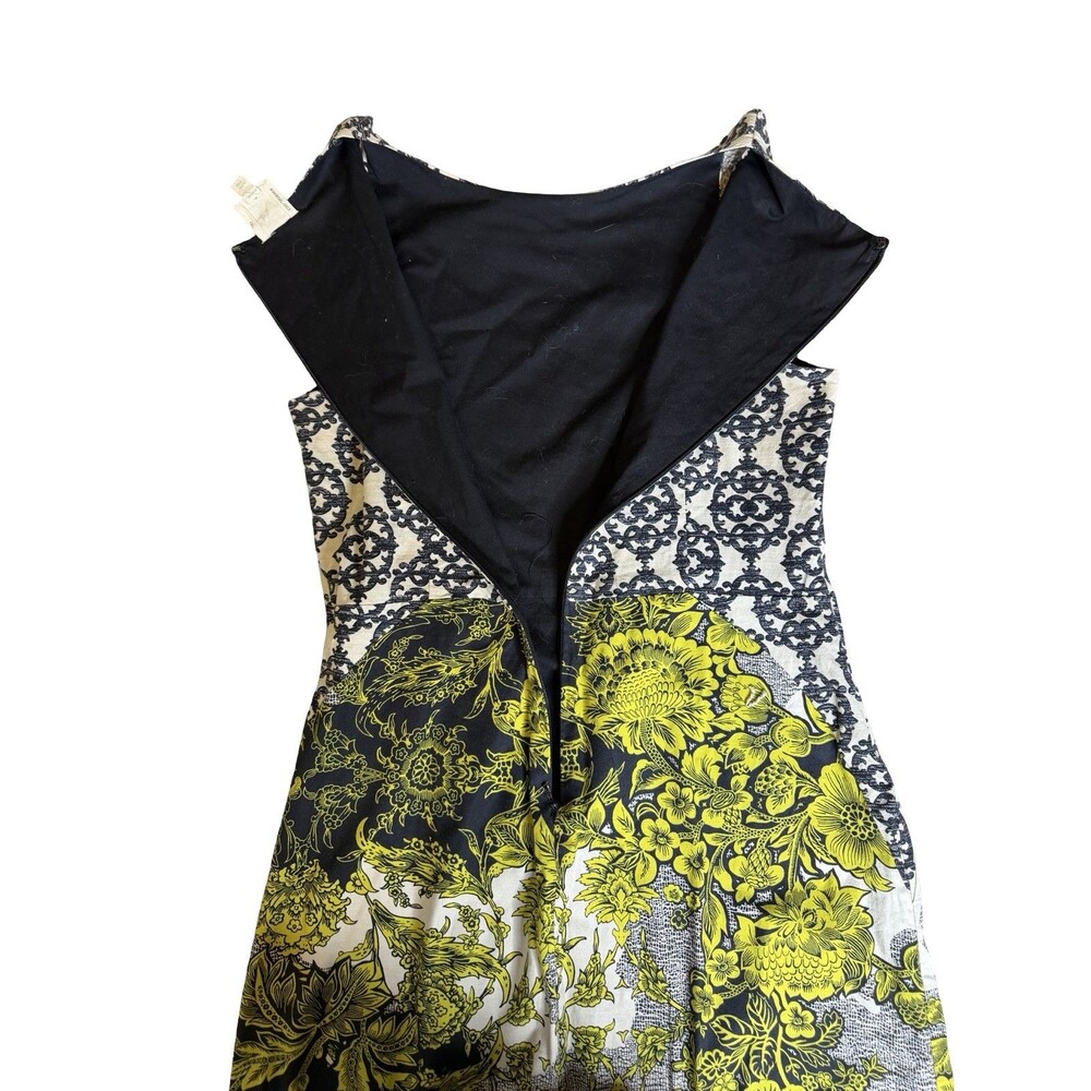 Anthropologie Weston Wear Made In San Francisco Graphic Print Sleeveless Dress 4 - Picture 6 of 7